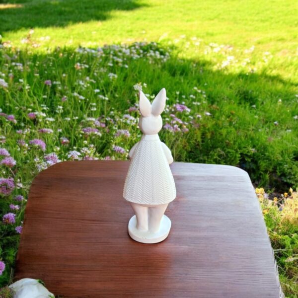 Polyester Tavşan Kız Figürü – 7x25 cm - Görsel 4