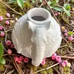 Fil Figürlü Vazo | Dekoratif Vazo