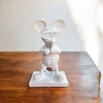 Gözlüklü Mickey Polyester Figür