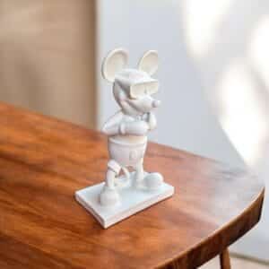 Gözlüklü Mickey Polyester Figür
