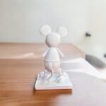 Gözlüklü Mickey Polyester Figür