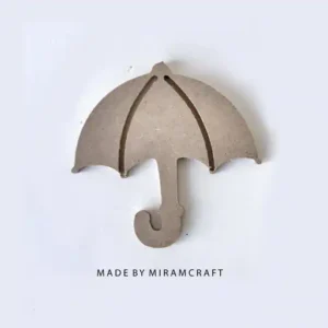 Şemsiye | 9x9 cm Kalınlık 6 mm