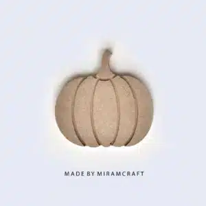 Küçük Kabak Obje | 10x10cm Kalınlık 16 mm