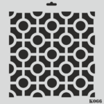 K066-BYK | Stencil Boyama Şablonu-25x25 cm