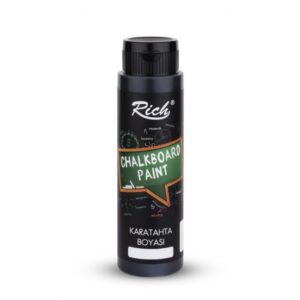 Rich Chalkboard Paint-Karatahta Boyası 09242 Black-Siyah 500 ml