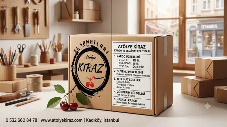 Atölye Kiraz Kargo Ve Teslimat Politikası