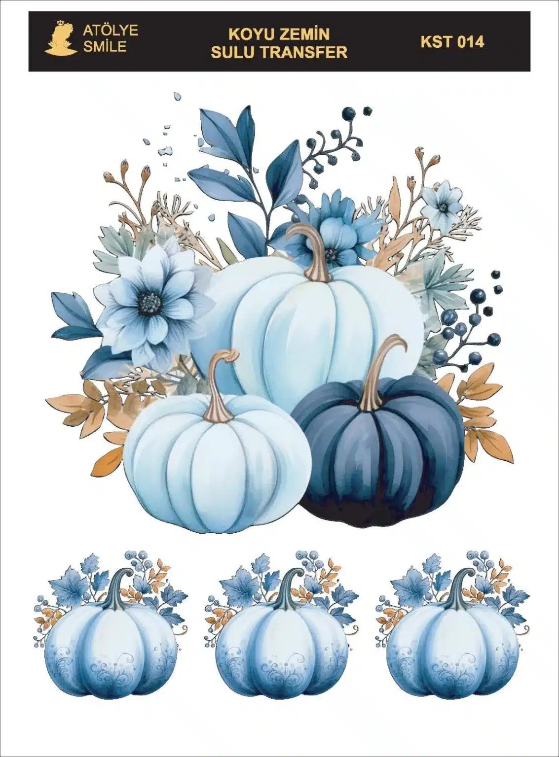 KST014-AS | Koyu Zemin Sulu Transfer Kağıdı (25x35 cm) 1 KST014-AS | Koyu Zemin Sulu Transfer Kağıdı (25x35 cm)