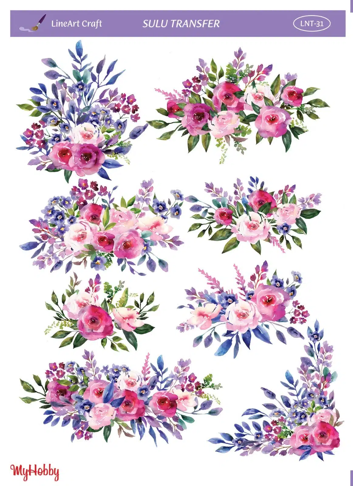 LNT-31 | Sulu Transfer Kağıdı (25x35 cm) 1 LNT-31 | Sulu Transfer Kağıdı (25x35 cm)