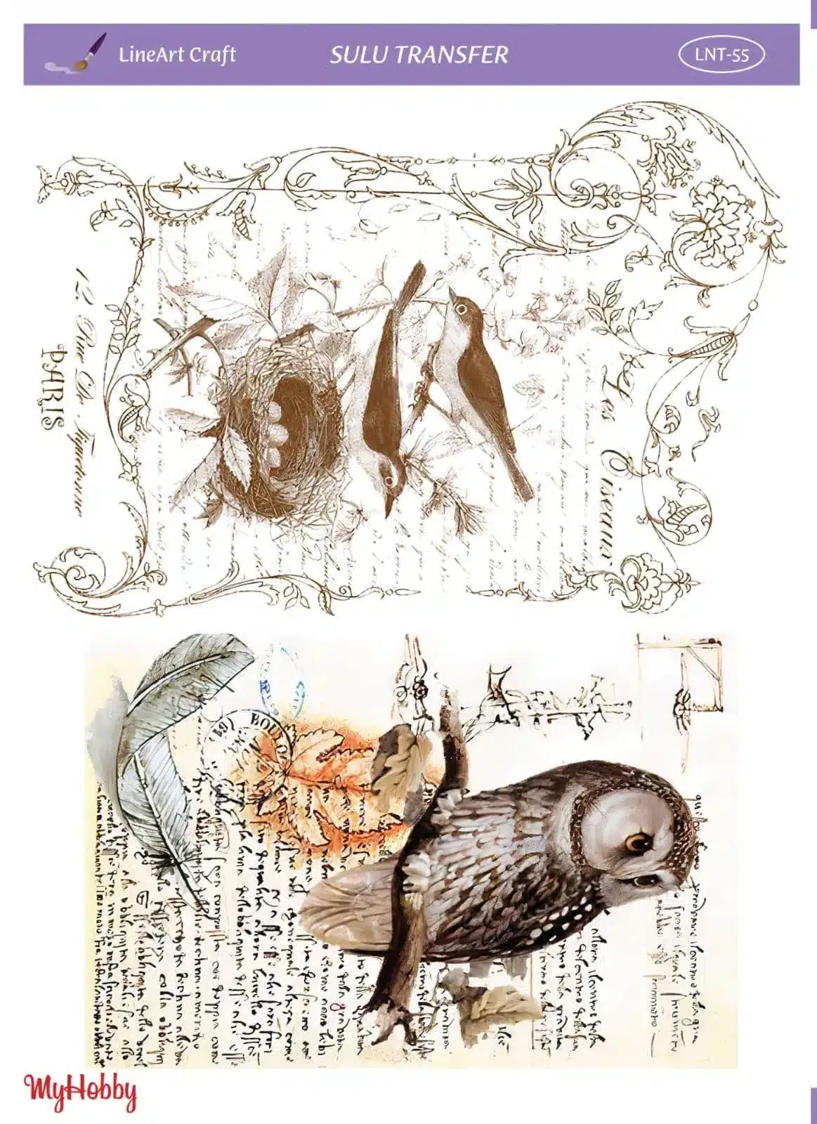 LNT-55 | Sulu Transfer Kağıdı (25x35 cm) 1 LNT-55 | Sulu Transfer Kağıdı (25x35 cm)