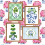 PDM5463-DM | M5463 Diamond Metrelik Büyük Boy Pirinç Dekopaj Kağıdı 90x90 cm