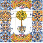 PDM5475-DM | M5475 Diamond Metrelik Büyük Boy Pirinç Dekopaj Kağıdı 90x90cm