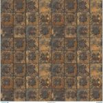 PDM5580-DM | M5580 Diamond Metrelik Büyük Boy Pirinç Dekopaj Kağıdı 90x90cm