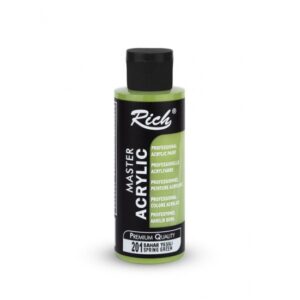 Rich Master Acrylic-Akrilik Boya 120 ml  201 Bahar Yeşili