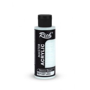 Rich Master Acrylic-Akrilik Boya 120 ml  187 Bebek Yeşili