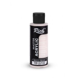 Rich Master Acrylic-Akrilik Boya 120 ml  135 Toz Pembe