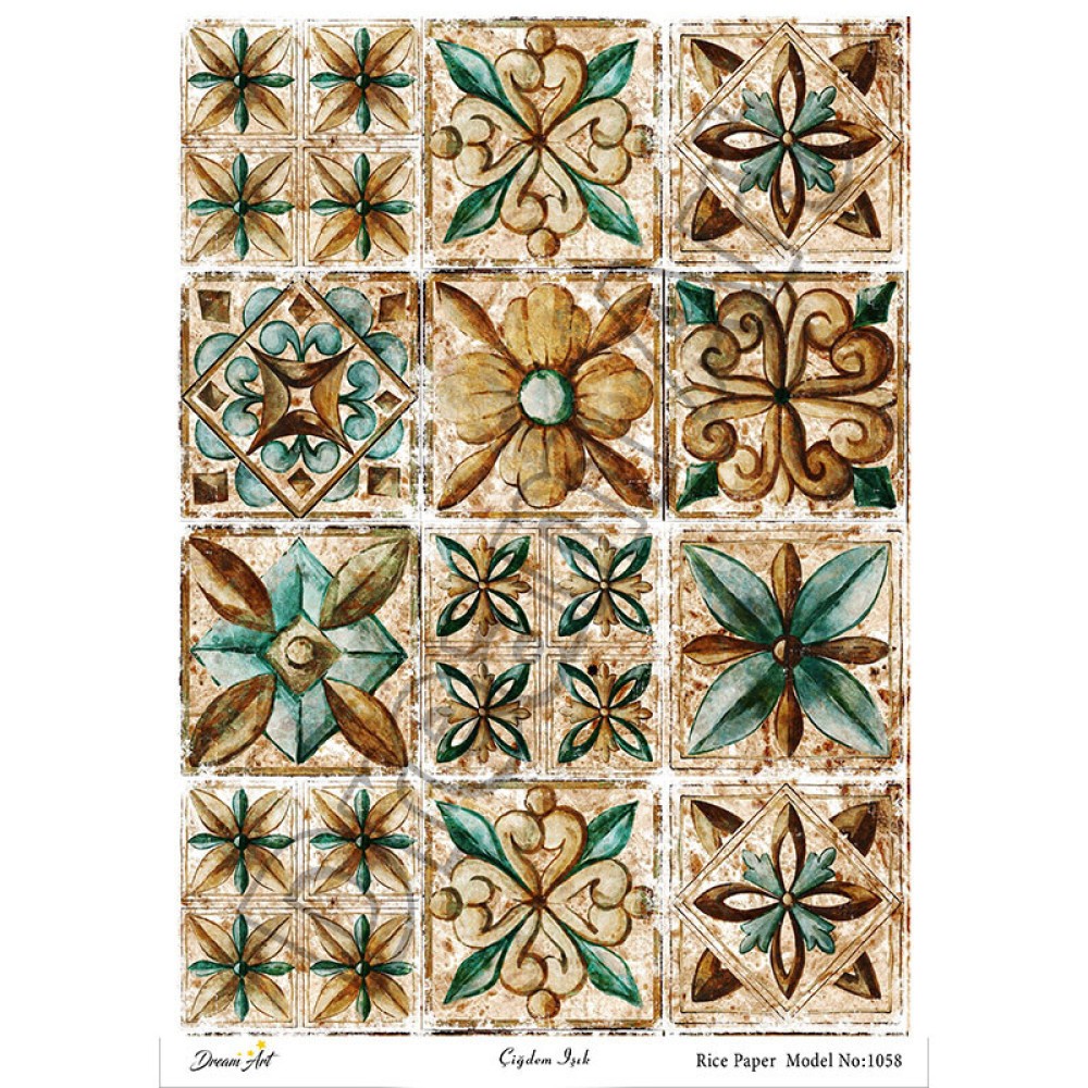 model-1058-dreamart-pirinc-dekopaj-kagidi.jpg Model 1058 Dream Art Pirinç Dekopaj Kağıdı - Görsel 1