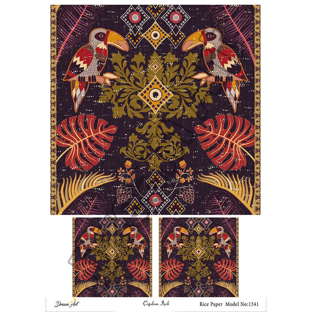 model-1341-dreamart-pirinc-dekopaj-kagidi.jpg Model 1341 Dream Art Pirinç Dekopaj Kağıdı - Görsel 1
