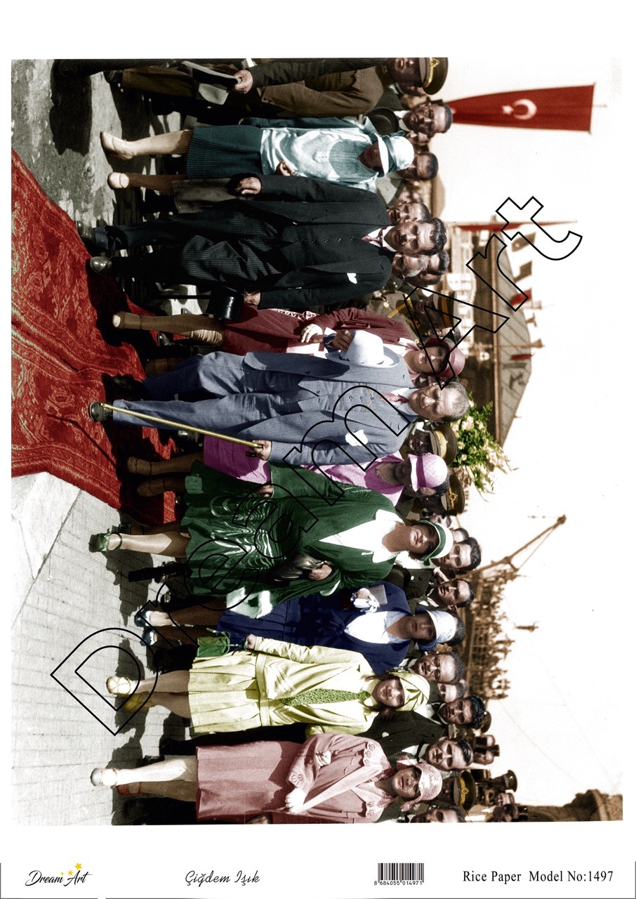 model-1497-dreamart-pirinc-dekopaj-kagidi.jpg Model 1497 Atatürk Model Dream Art Pirinç Dekopaj Kağıdı - Görsel 1