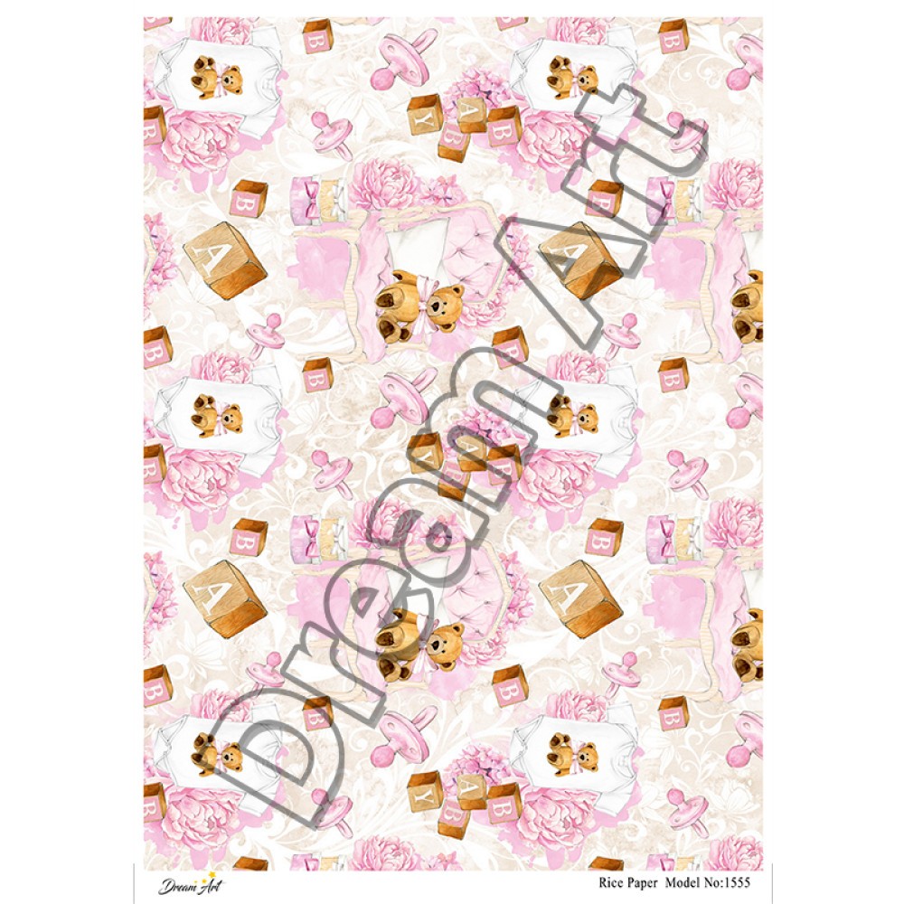 model-1555-dreamart-pirinc-dekopaj-kagidi.jpg Model 1555 Dream Art Pirinç Dekopaj Kağıdı - Görsel 1
