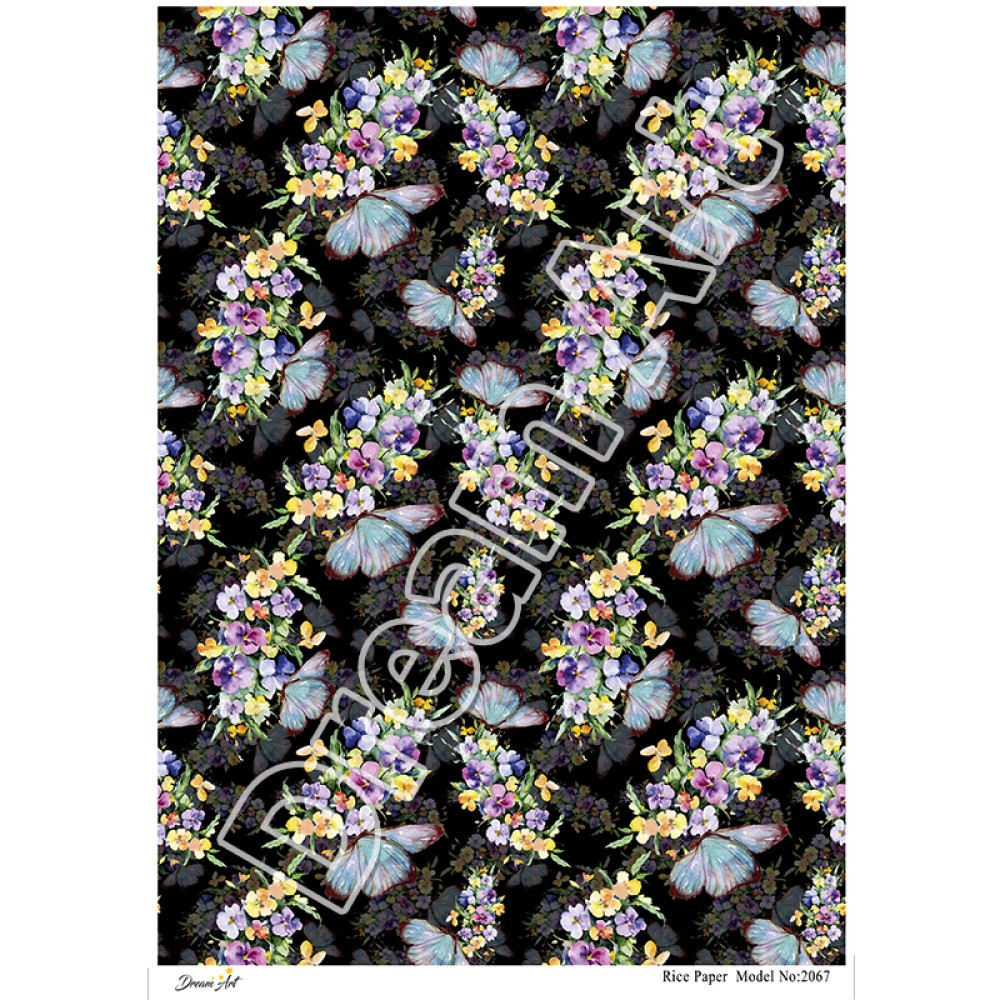 model-2067-dreamart-pirinc-dekopaj-kagidi.jpg Model 2067 Dream Art Pirinç Dekopaj Kağıdı - Görsel 1