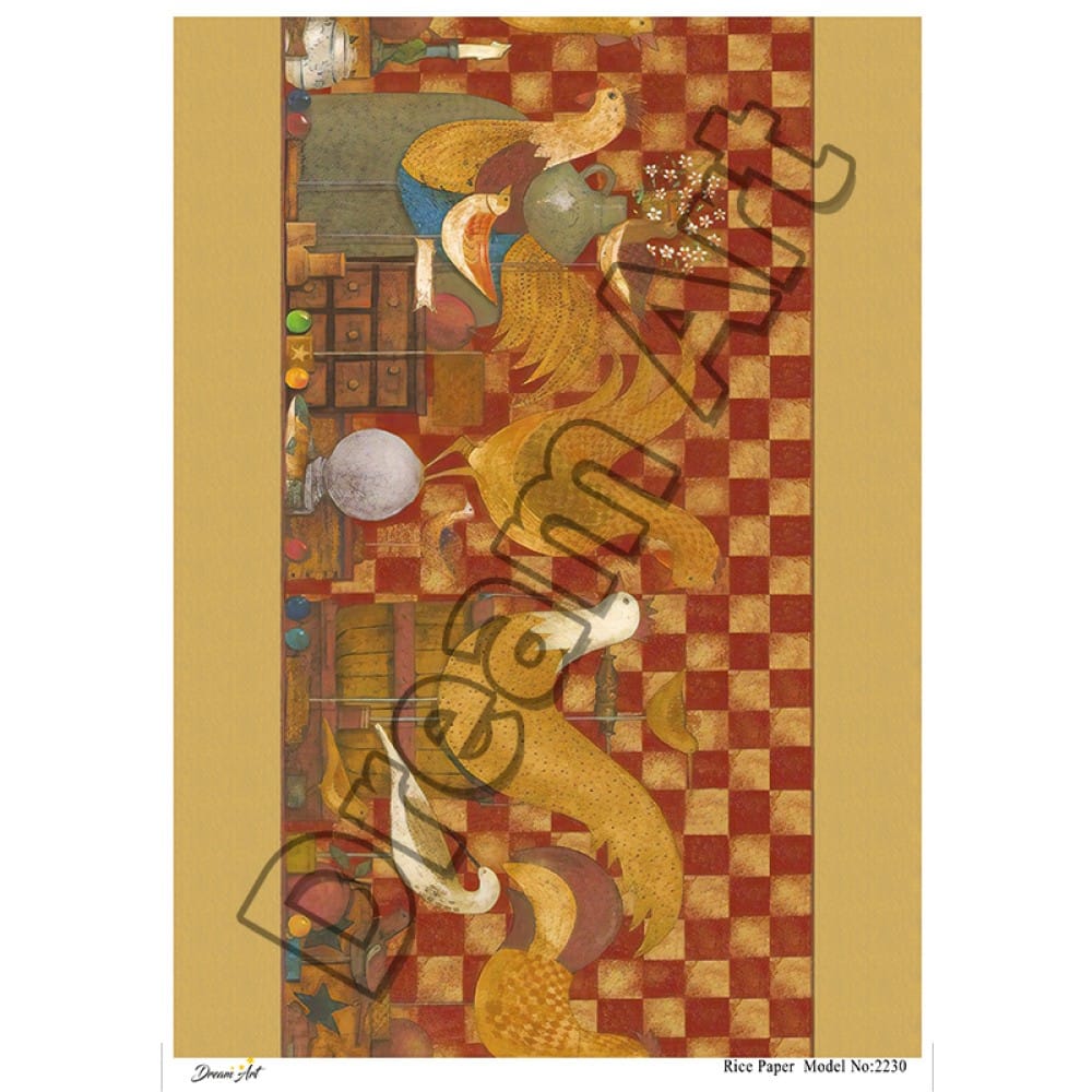 model-2230-dreamart-pirinc-dekopaj-kagidi.jpg Model 2230 Dream Art Pirinç Dekopaj Kağıdı - Görsel 1