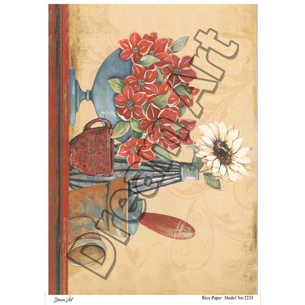 model-2235-dreamart-pirinc-dekopaj-kagidi.jpg Model 2235 Dream Art Pirinç Dekopaj Kağıdı - Görsel 1