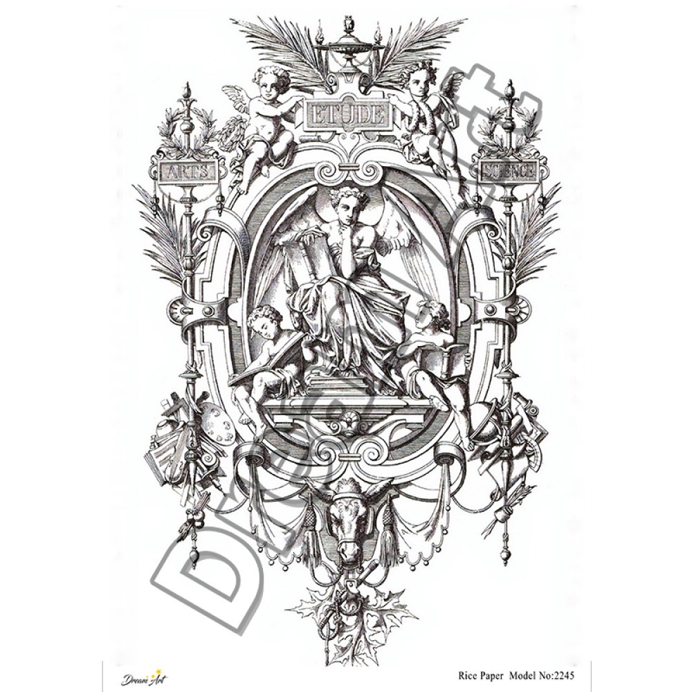 model-2245-dreamart-pirinc-dekopaj-kagidi.jpg Model 2245 Dream Art Pirinç Dekopaj Kağıdı - Görsel 1