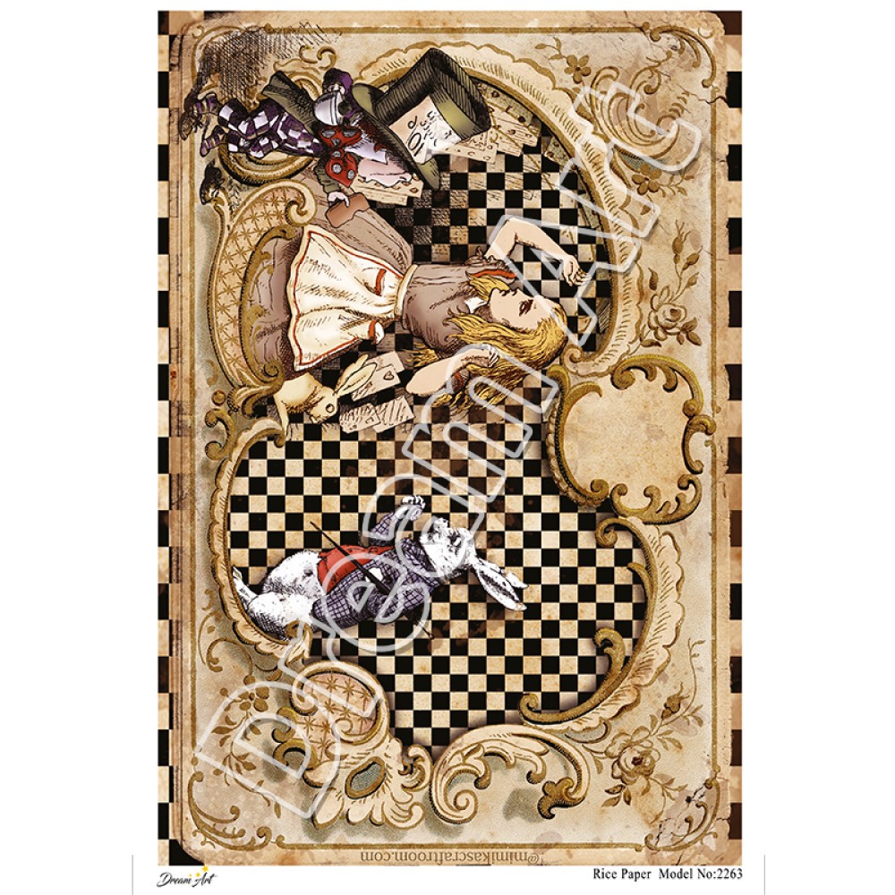 model-2263-dreamart-pirinc-dekopaj-kagidi.jpg Model 2263 Dream Art Pirinç Dekopaj Kağıdı - Görsel 1
