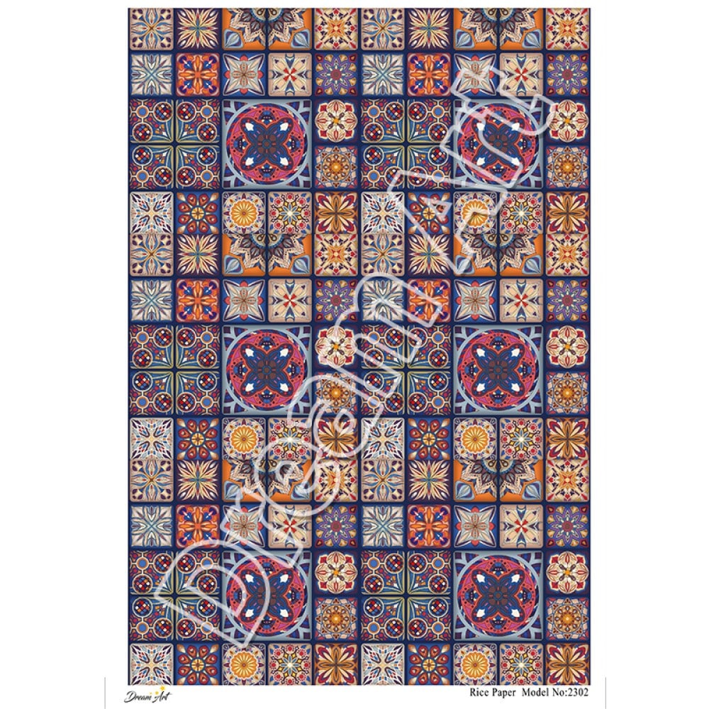 model-2302-dreamart-pirinc-dekopaj-kagidi.jpg Model 2302 Dream Art Pirinç Dekopaj Kağıdı - Görsel 1