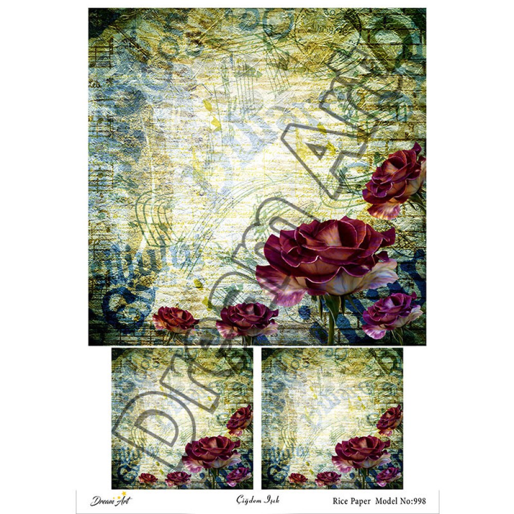 model-998-dreamart-pirinc-dekopaj-kagidi.jpg Model 998 Dream Art Pirinç Dekopaj Kağıdı - Görsel 1
