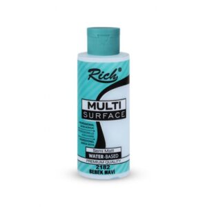 Rich Multi Surface Boya 120 ml 2182 Bebek Mavi