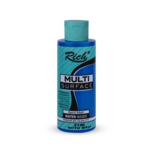 Rich Multi Surface Boya 120 ml 2198 Koyu Mavi