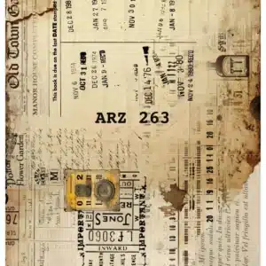 PD263-ARZ | Pirinç Dekopaj Kağıdı (29x42 cm)