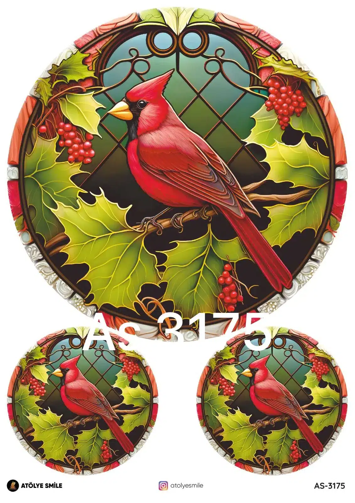 PD3175-AS | Pirinç Dekopaj Kağıdı (29x42 cm) 1 PD3175-AS | Pirinç Dekopaj Kağıdı (29x42 cm)