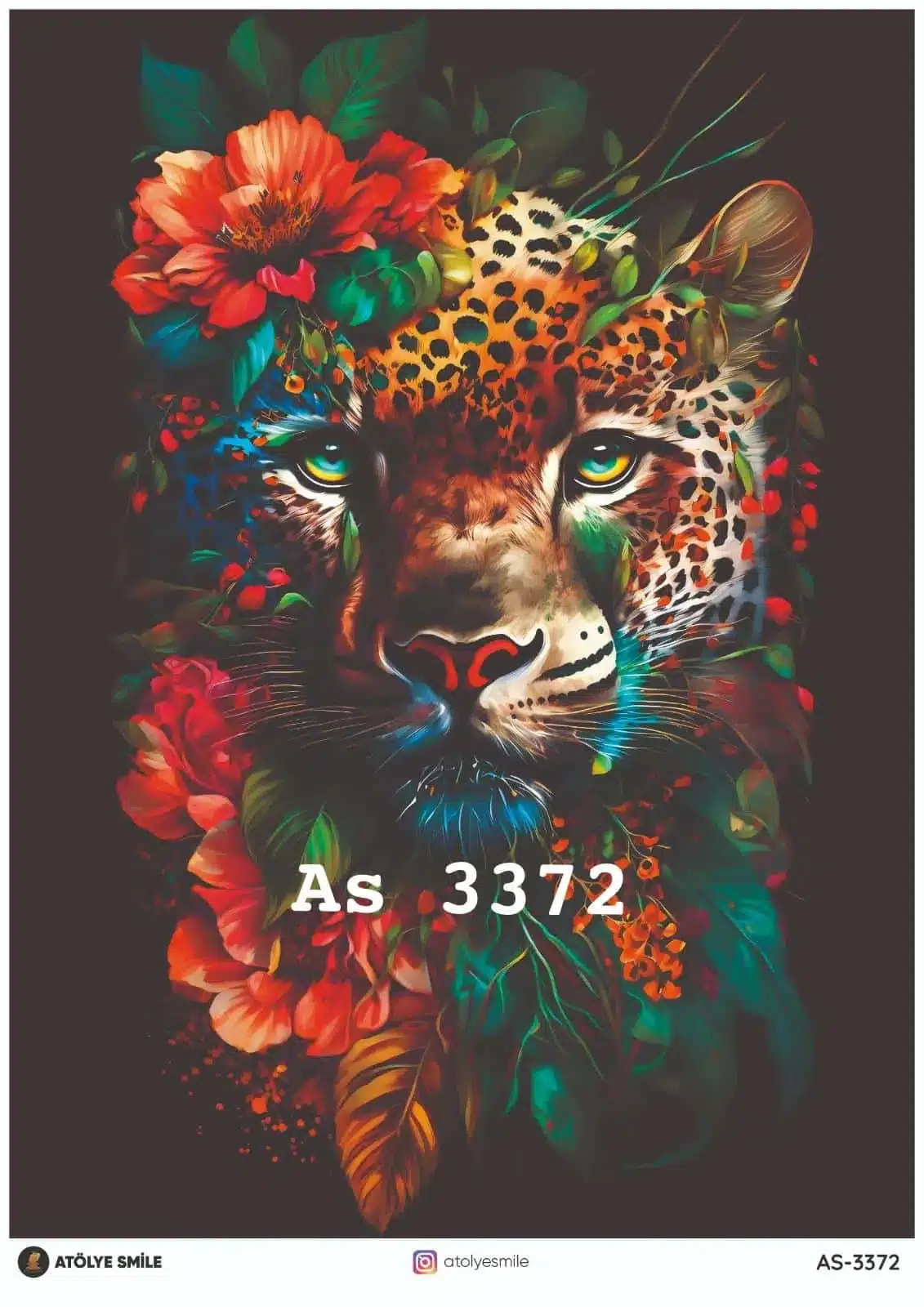 PD3372-AS | Pirinç Dekopaj Kağıdı-29x42 cm 1 Pd3372-As | Pirinç Dekopaj Kağıdı-29X42 Cm