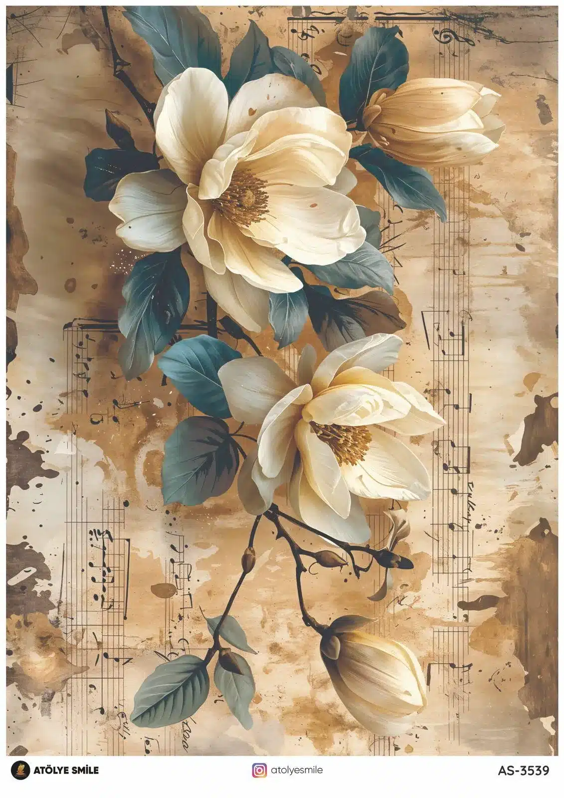 PD3539-AS | Pirinç Dekopaj Kağıdı (29x42 cm) 1 PD3539-AS | Pirinç Dekopaj Kağıdı (29x42 cm)