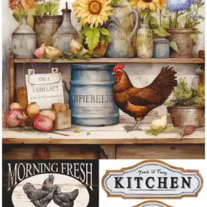 PD7435-DM | Pirinç Dekopaj Kağıdı (29x42 cm)