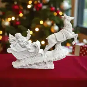 Noel Baba ve Kızaklı Geyik