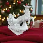 Noel Baba ve Kızaklı Geyik