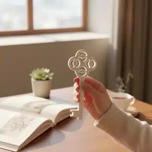 Dekoratif Anahtar Duvar Süsü: Beyaz Vintage Duvar Aksesuarı 1 Dekoratif Anahtar Duvar Süsü: Beyaz Vintage Duvar Aksesuarı