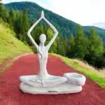 Polyester-Yoga-Mumluk-Obje-Meditasyon-Figuru-Mumluk