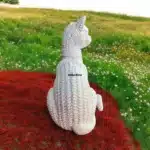 rattan-desenli-asil-kedi-heykeli