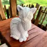 rattan-desenli-asil-kedi-heykeli