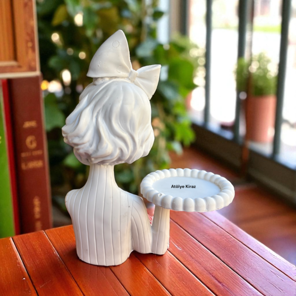 Ham Polyester Garson Kız Biblo : Dekoratif Servis Standı