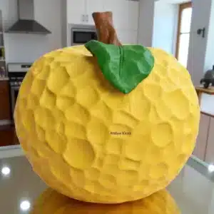 Petek Desenli Sarı Elma