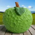 Petek Desenli Yeşil Elma