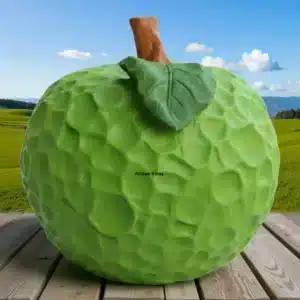 Polyester Petek Desenli Elma : Ev Dekoru Dekoratif Obje 8 Petek Desenli Yeşil Elma
