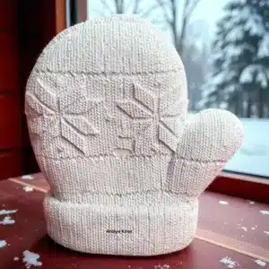 Ham Polyester Örgü Eldiven Figürü : Boyanabilir Kış Dekoratif Objesi - (4x9x9,5 cm) 8 Ham Polyester Örgü Eldiven Figürü : Boyanabilir Kış Dekoratif Objesi