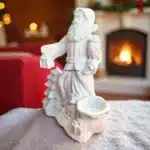 Ham Polyester Noel Baba Mumluk : Yılbaşı Temalı Dekoratif Figür