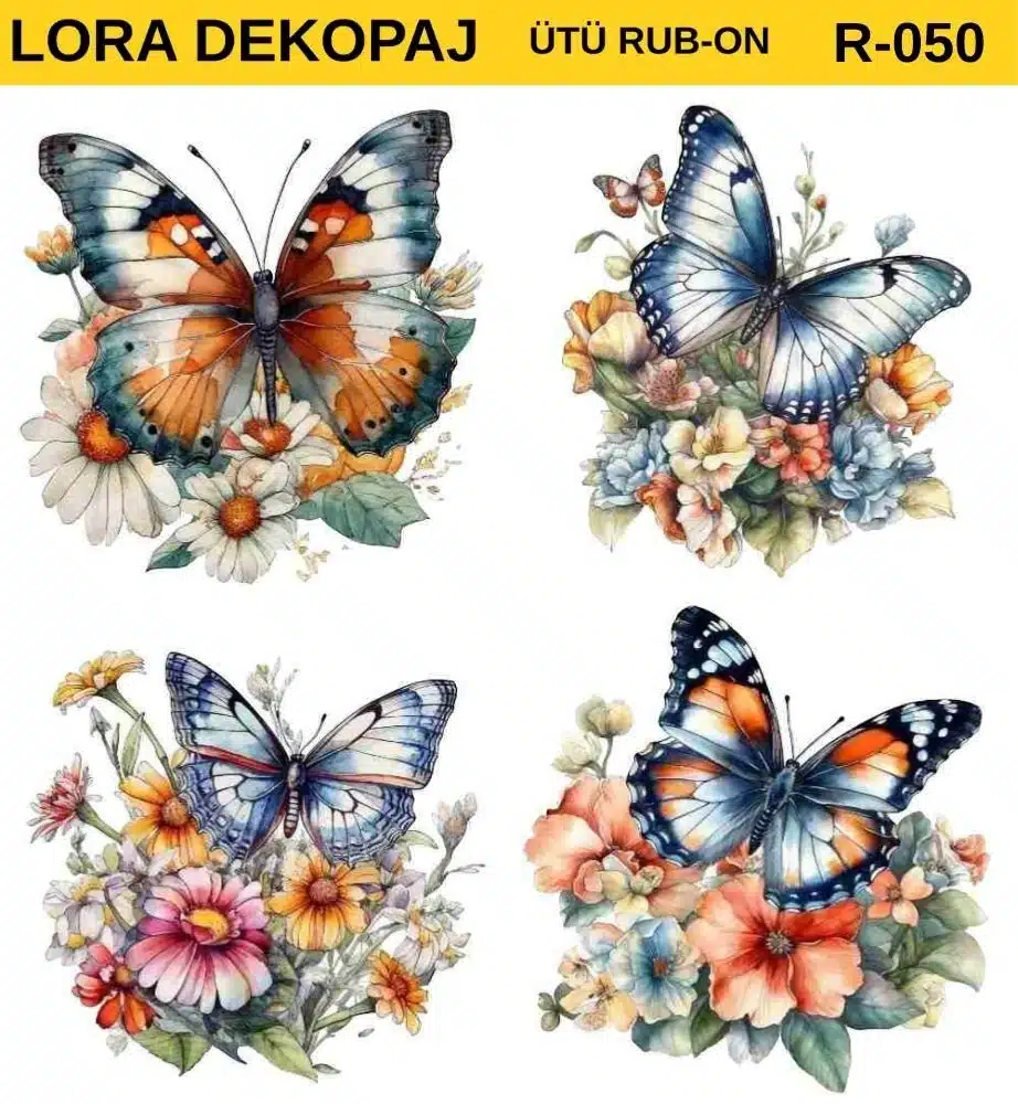 Ütü ile Rub On Transfer Kağıdı: Dekoratif Süsleme Kağıdı-RBN50-LRA | 30x30 cm 1 Ütü Ile Rub On Transfer Kağıdı: Dekoratif Süsleme Kağıdı-Rbn50-Lra | 30X30 Cm